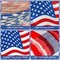 4th of July Plates & Napkins Party Set – Patriotic Disposable Tableware for 50 (American Flag)